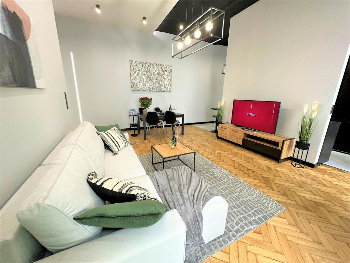 Luxury 100M2 Loft Design-Apartment At Wawel + Netflix クラクフ エクステリア 写真