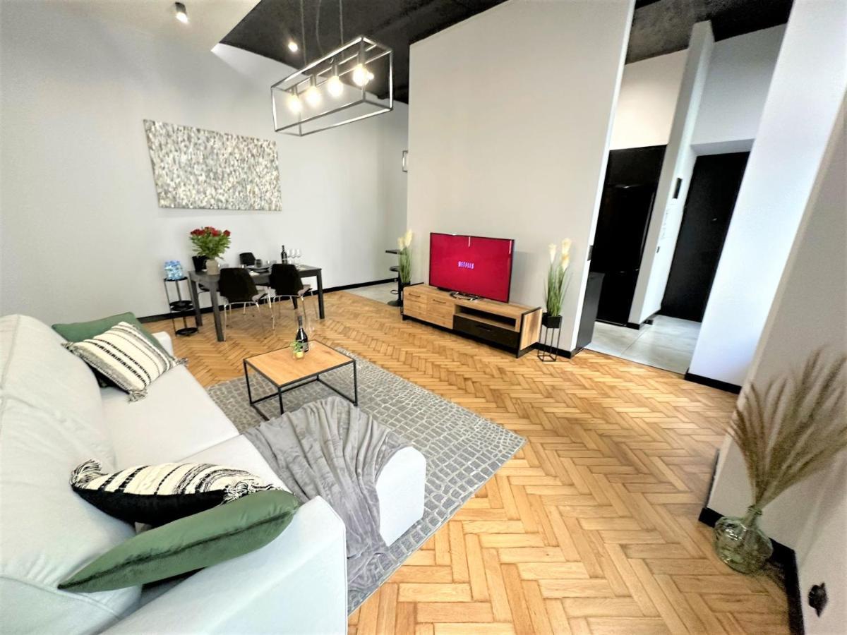 Luxury 100M2 Loft Design-Apartment At Wawel + Netflix クラクフ エクステリア 写真