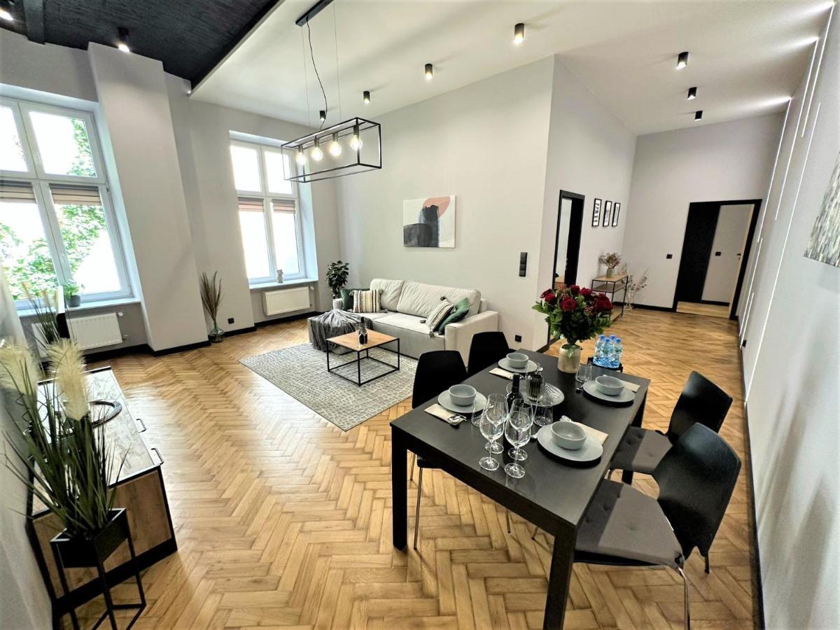 Luxury 100M2 Loft Design-Apartment At Wawel + Netflix クラクフ エクステリア 写真